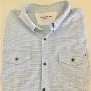 Calvin Klein Men’s Long-Sleeve Button Down 👔